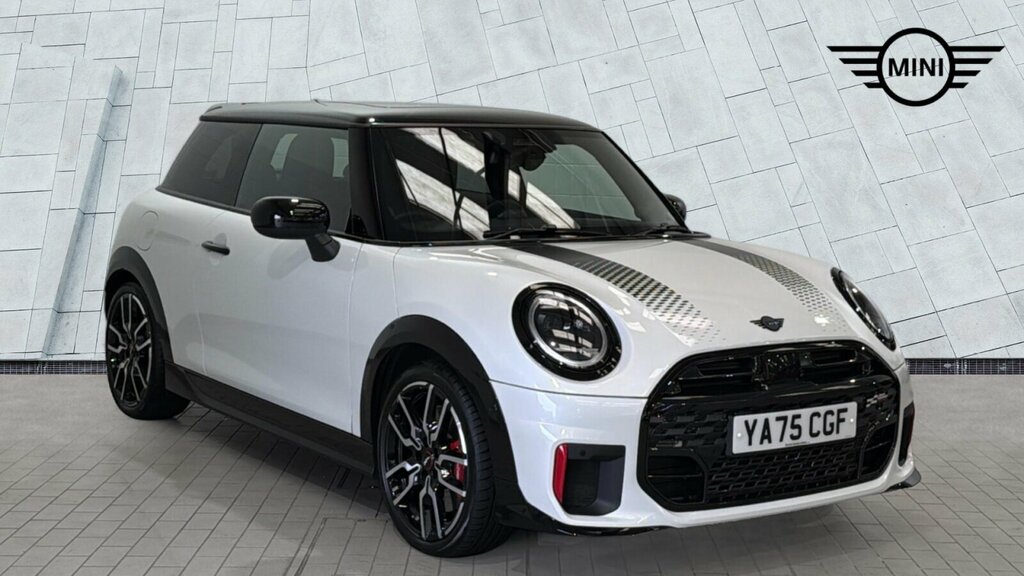 Mini Hatch John Cooper Works White