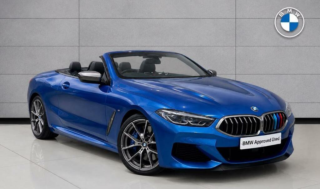 BMW 8 Series M850i Xdrive Convertible Blue