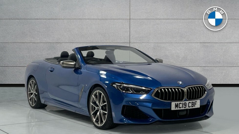BMW 8 Series M850i Xdrive Convertible Blue