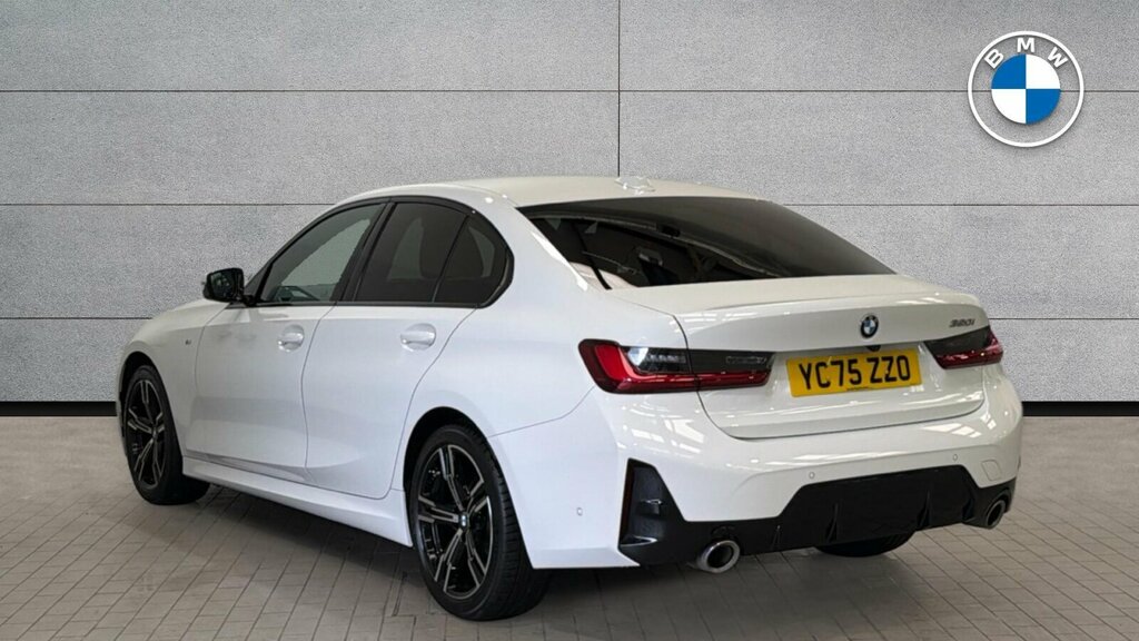 BMW 3 Series 320I M Sport Saloon YC75ZZO White #2