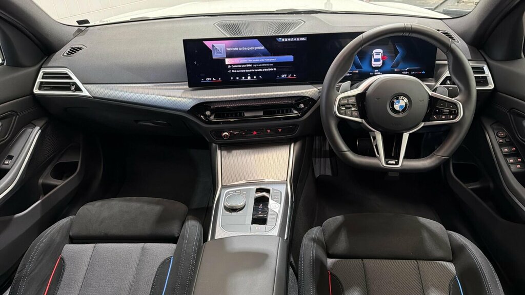 BMW 3 Series 320I M Sport Saloon YC75ZZO White #4