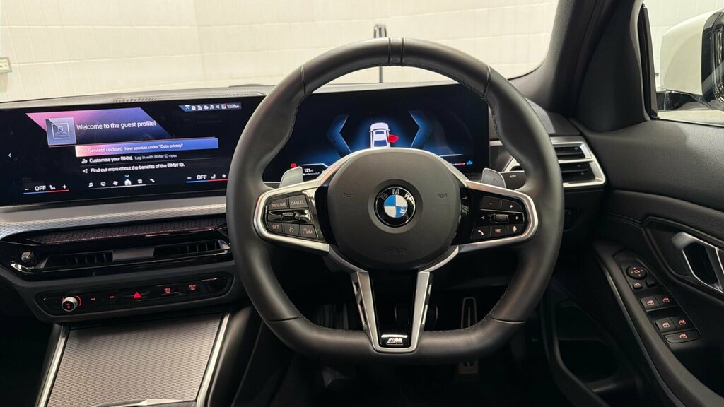 BMW 3 Series 320I M Sport Saloon YC75ZZO White #5
