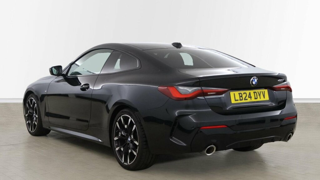 BMW 4 Series Gran Coupe 420I M Sport Coupe Black #3