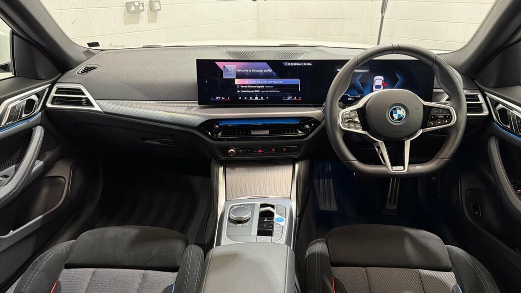 BMW i4 I4 Edrive40 M Sport White #4