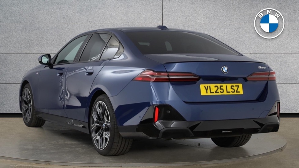 BMW 5 Series 520I M Sport Pro Saloon Blue #3