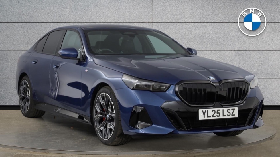 BMW 5 Series 520I M Sport Pro Saloon Blue #2