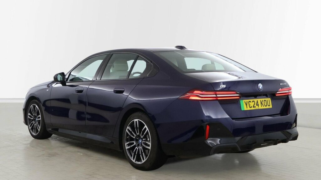 BMW i5 I5 Edrive40 M Sport Saloon Blue #3