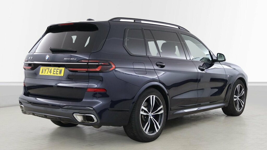BMW X7 X7 Xdrive40d M Sport Black #4