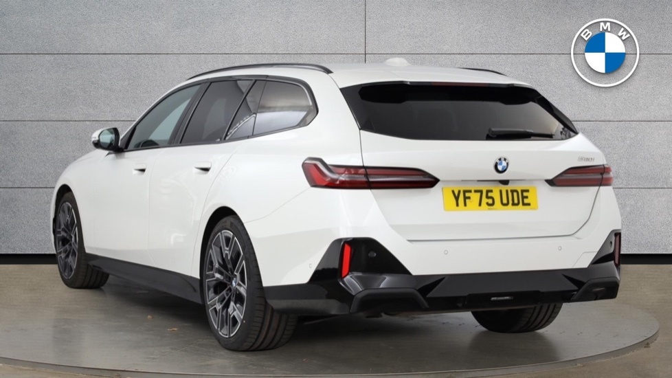 BMW 5 Series 520I M Sport Pro Touring White #4