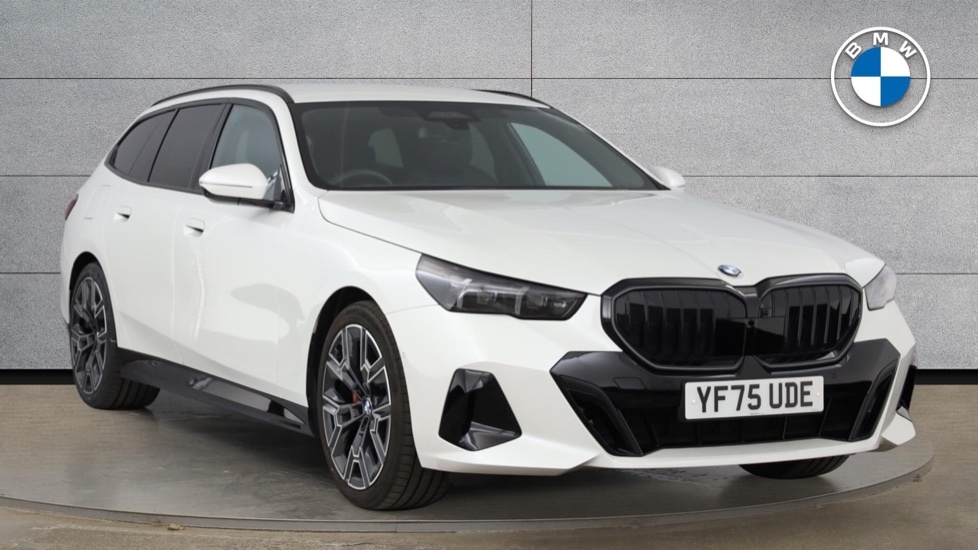 BMW 5 Series 520I M Sport Pro Touring White #2