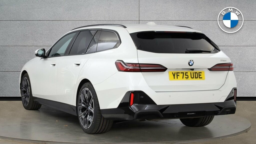 BMW 5 Series 520I M Sport Pro Touring White #3