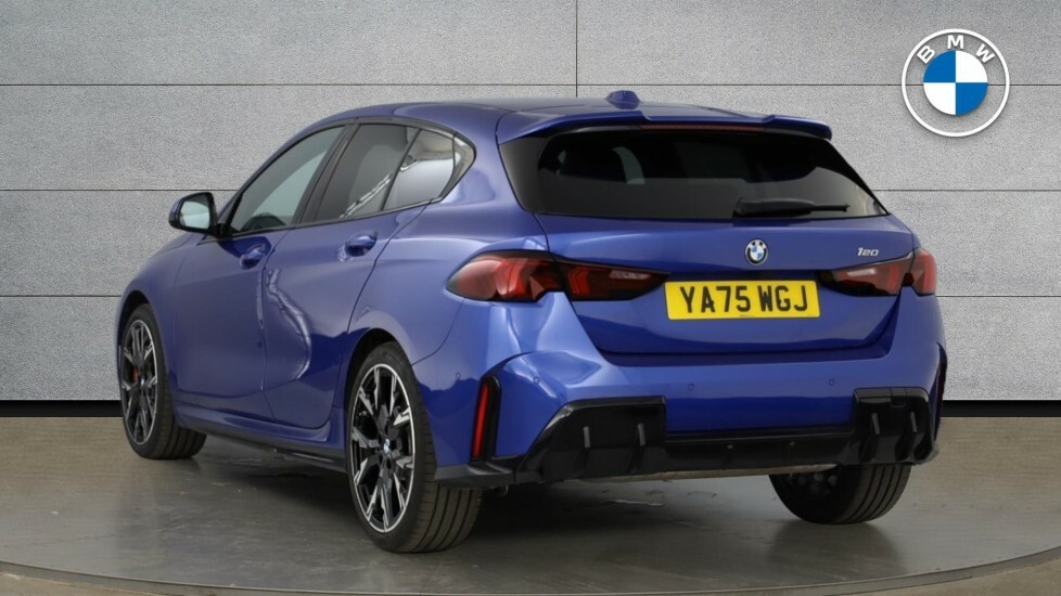 BMW 1 Series 120 M Sport YA75WGJ Blue #3
