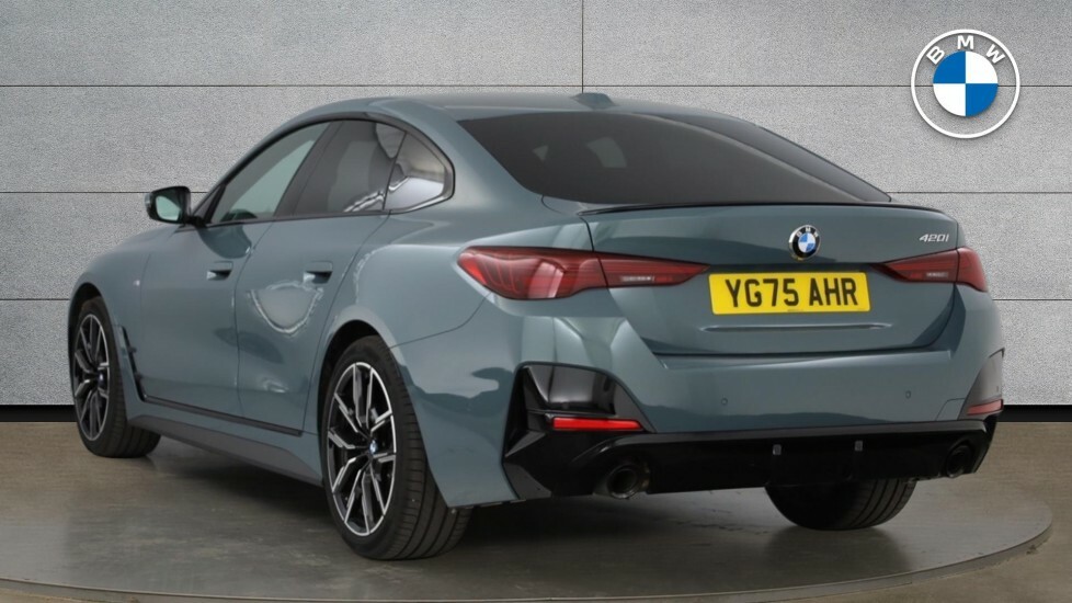 BMW 4 Series Gran Coupe 420I M Sport Gran Coupe Green #4