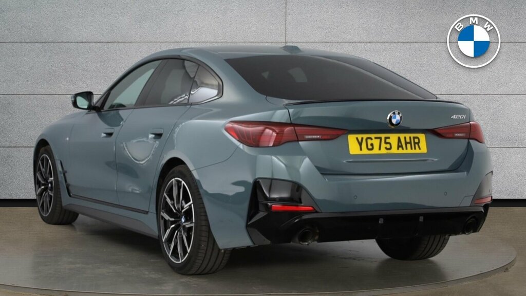 BMW 4 Series Gran Coupe 420I M Sport Gran Coupe Green #3