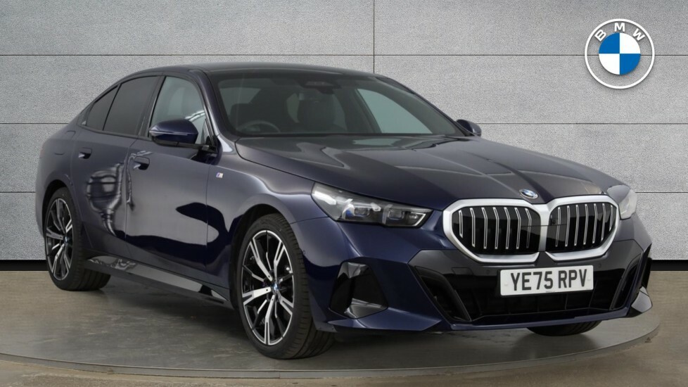 BMW 5 Series 520I M Sport Saloon Blue
