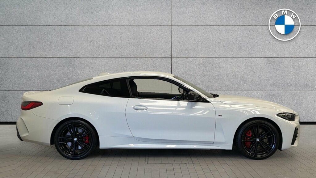 BMW 4 Series Gran Coupe M440i Xdrive Coupe White #5
