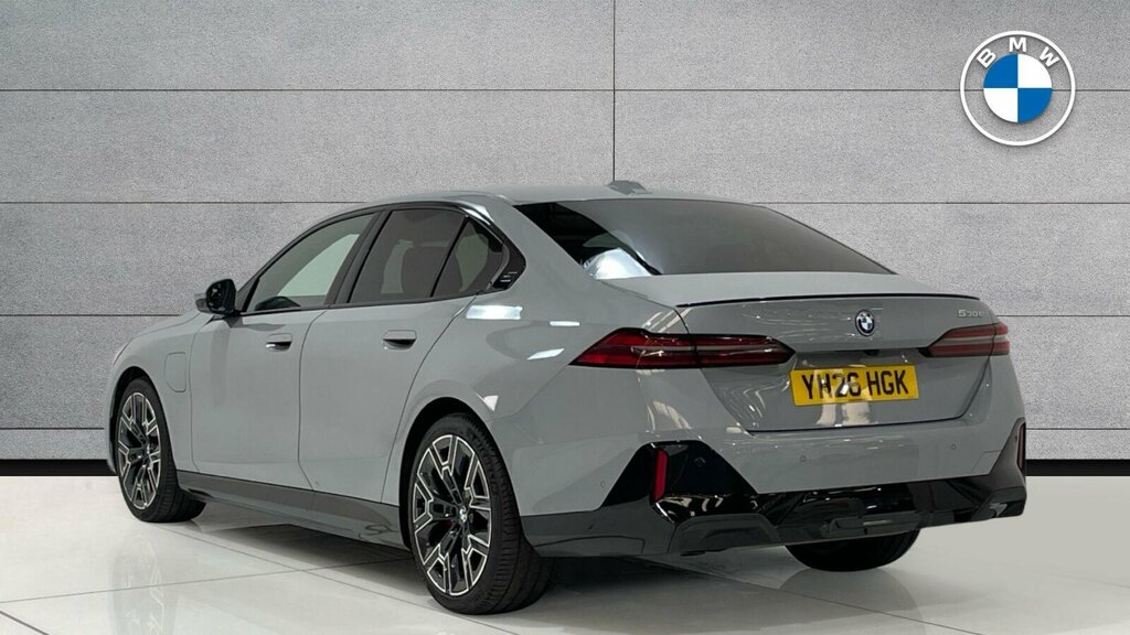 BMW 5 Series 530E M Sport Pro Saloon Grey #3