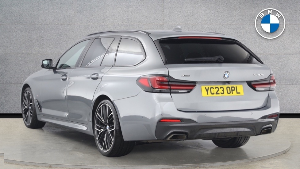 BMW 5 Series 520D Xdrive M Sport Touring Grey #3