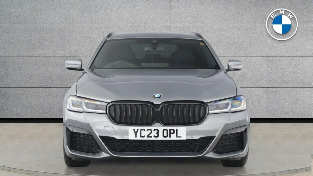 BMW 5 Series 520D Mht M Sport Step White #31