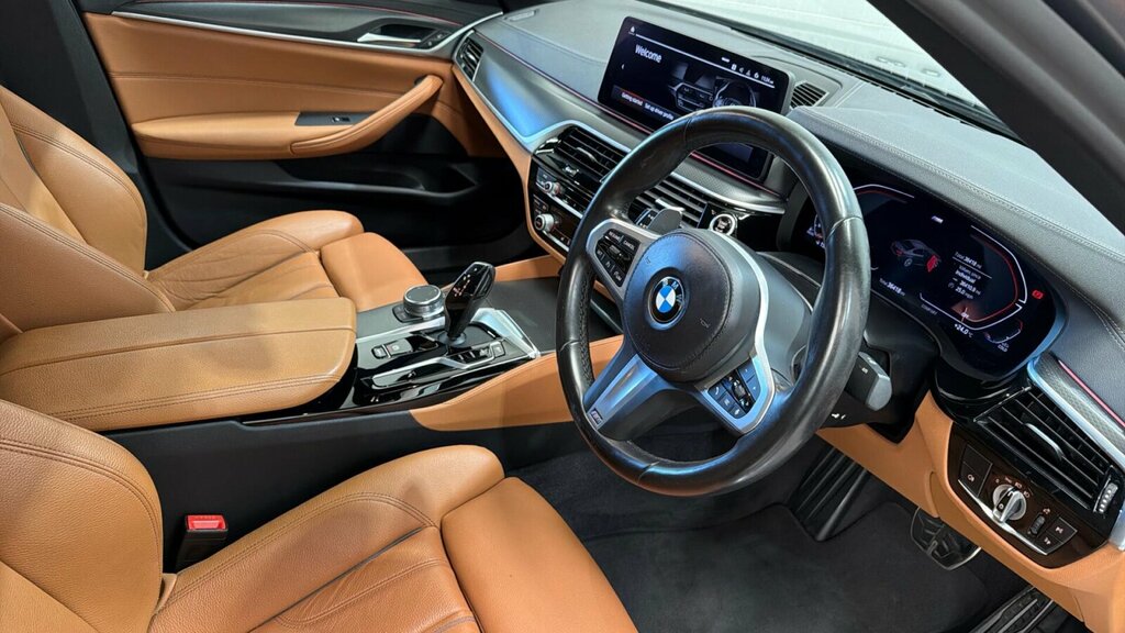 BMW 5 Series 520D Xdrive M Sport Saloon Grey #6