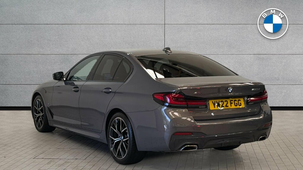 BMW 5 Series 520D Xdrive M Sport Saloon Grey #2