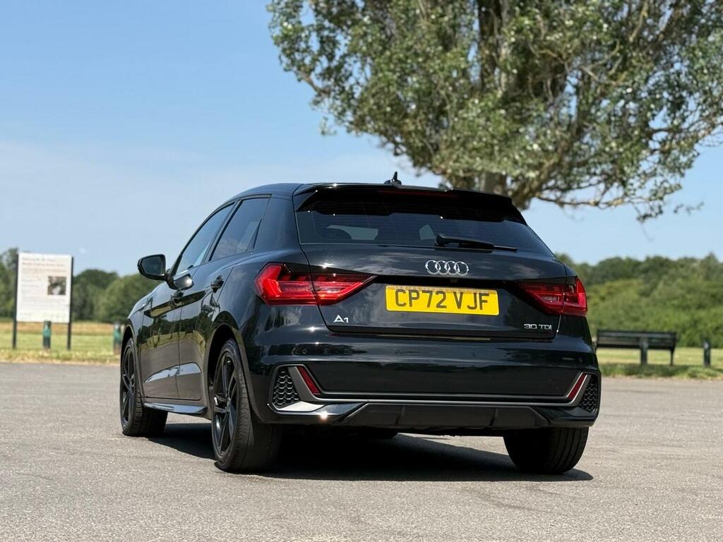 Audi A1 Hatchback 1.0 Tfsi 30 S Line Sportback Euro 6 Ss CP72VJF Black #4