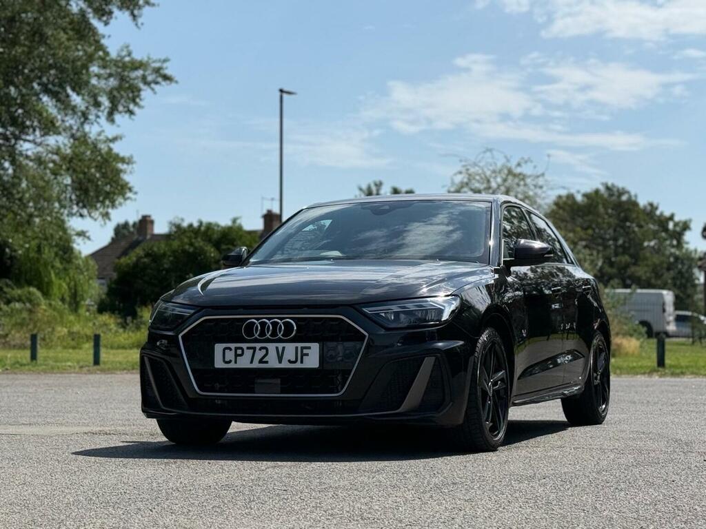 Audi A1 Hatchback 1.0 Tfsi 30 S Line Sportback Euro 6 Ss CP72VJF Black #3