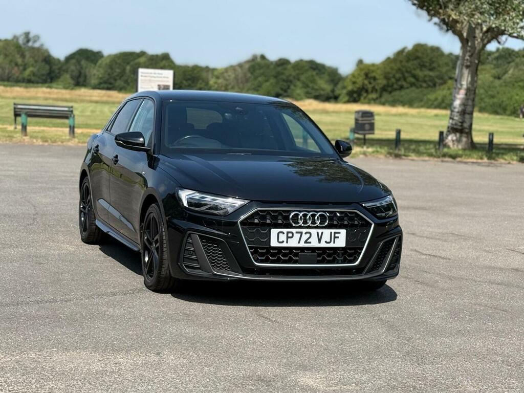 Audi A1 Hatchback 1.0 Tfsi 30 S Line Sportback Euro 6 Ss CP72VJF Black #5