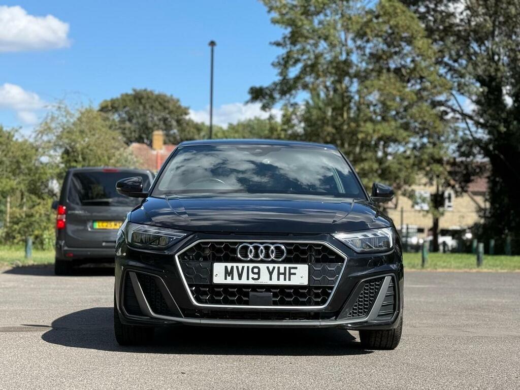 Audi A1 Hatchback 1.0 Tfsi 30 S Line Sportback S Tronic Eu MV19YHF Black #2