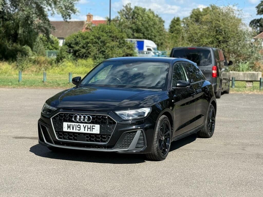 Audi A1 Hatchback 1.0 Tfsi 30 S Line Sportback S Tronic Eu MV19YHF Black #3
