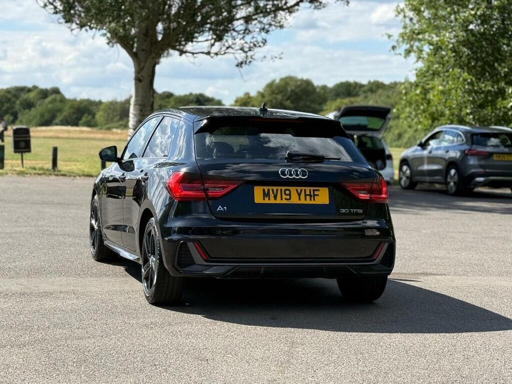 Audi A1 Hatchback 1.0 Tfsi 30 S Line Sportback S Tronic Eu MV19YHF Black #4