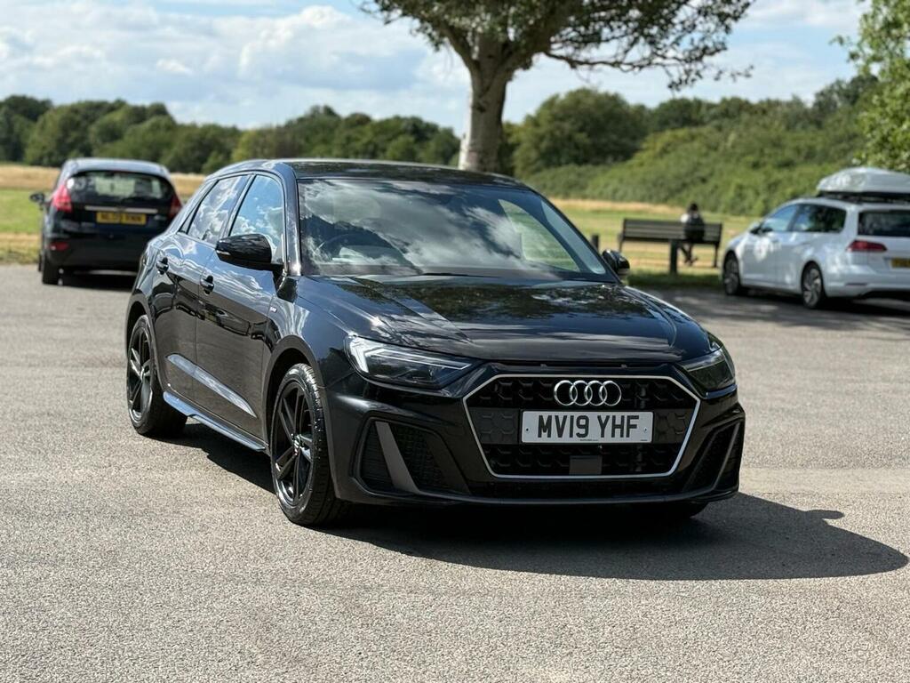 Audi A1 Hatchback 1.0 Tfsi 30 S Line Sportback S Tronic Eu MV19YHF Black #5