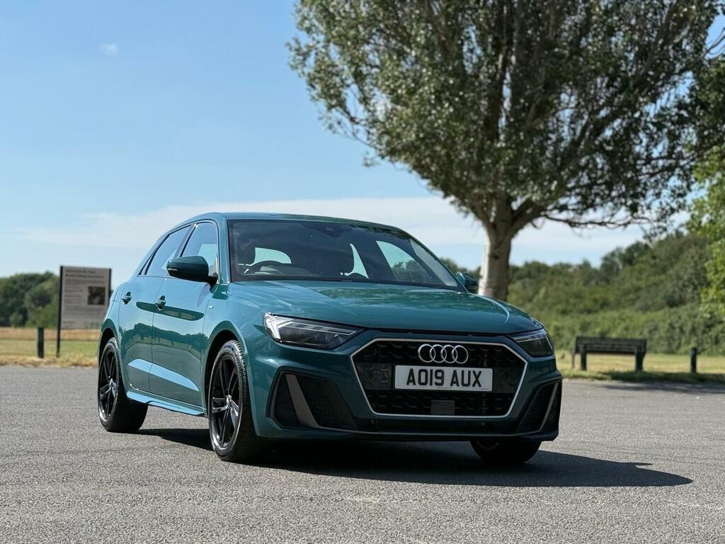 Audi A1 Hatchback 1.0 Tfsi 30 S Line Sportback S Tronic Eu Green