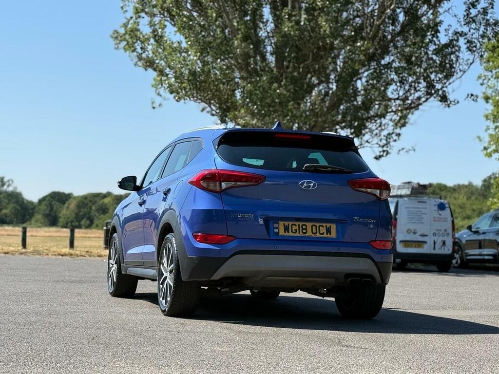Hyundai Tucson Suv 1.6 T-gdi Go Se Dct Euro 6 201818 WG18OCW Blue #4