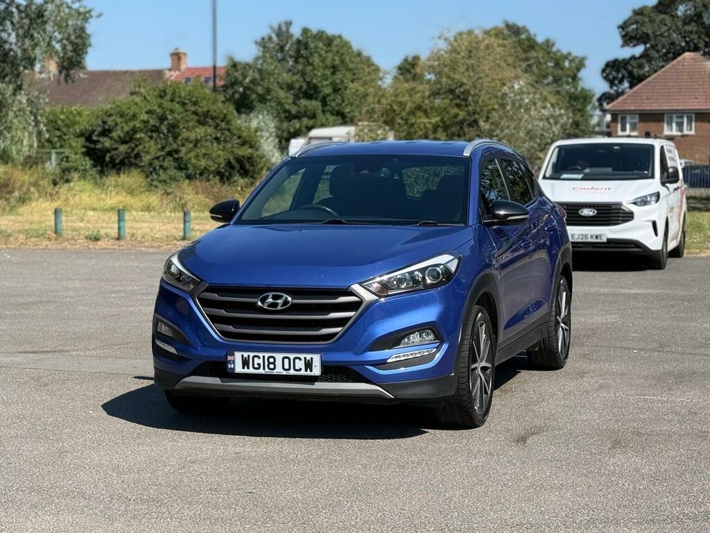 Hyundai Tucson Suv 1.6 T-gdi Go Se Dct Euro 6 201818 WG18OCW Blue #3