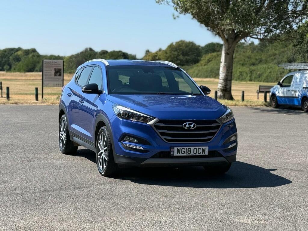 Hyundai Tucson Suv 1.6 T-gdi Go Se Dct Euro 6 201818 WG18OCW Blue #5