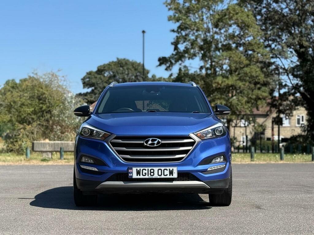 Hyundai Tucson Suv 1.6 T-gdi Go Se Dct Euro 6 201818 WG18OCW Blue #2