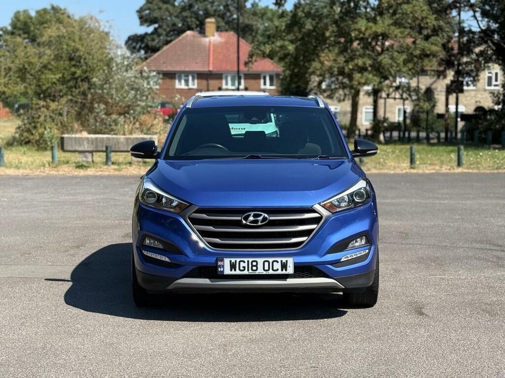 Hyundai Tucson Suv 1.6 T-gdi Go Se Dct Euro 6 201818 WG18OCW Blue #6