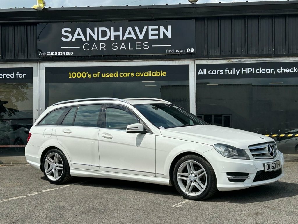 Mercedes-Benz C Class 2.1L Amg Sport White