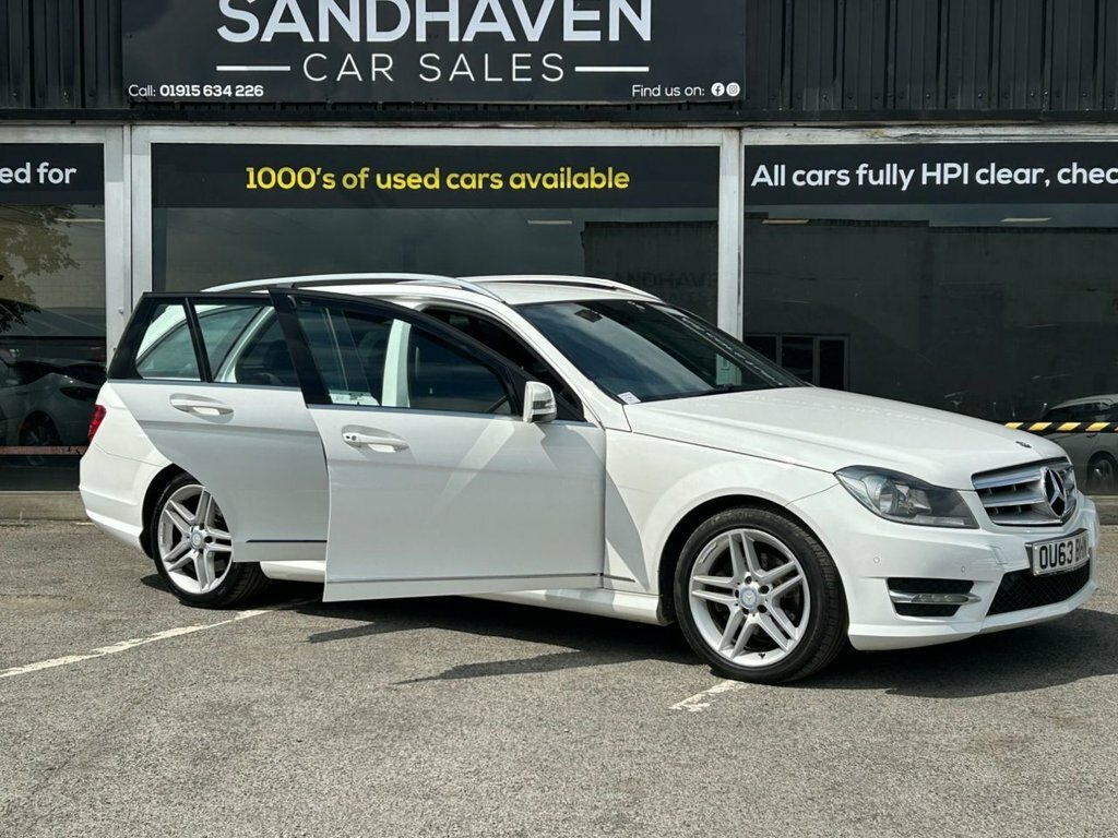 Mercedes-Benz C Class 2.1L Amg Sport White #2