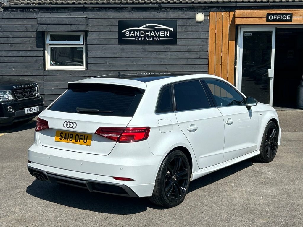 Audi A3 1.5L S Line SA19OFU White #3