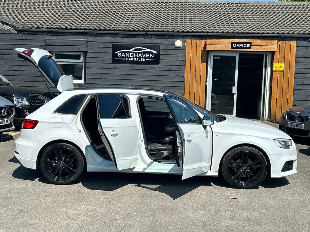 Audi A3 1.5L S Line SA19OFU White #5