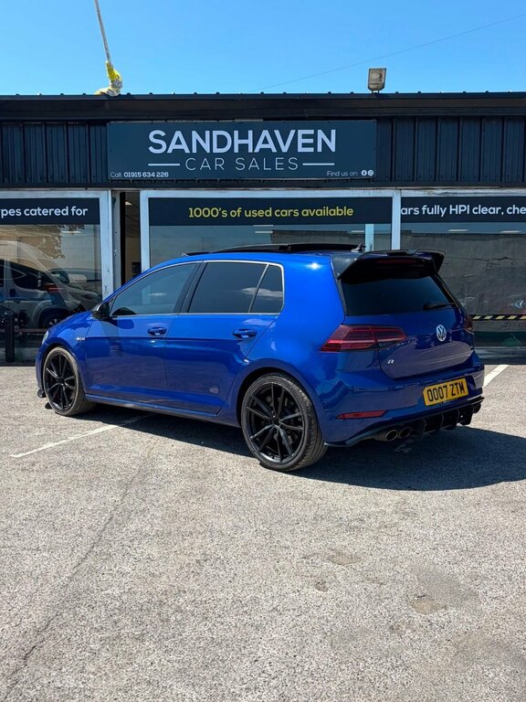 Volkswagen Golf Hatchback AV69OUL Blue #4