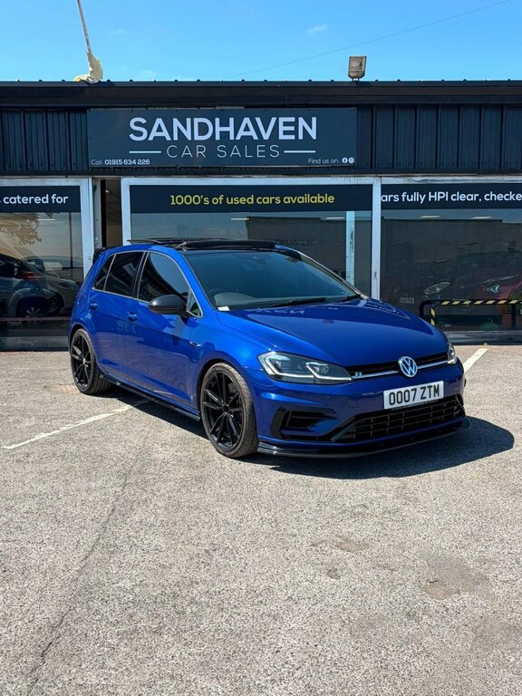 Volkswagen Golf Hatchback AV69OUL Blue