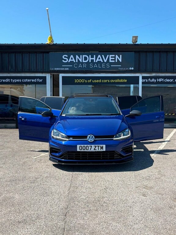 Volkswagen Golf Hatchback AV69OUL Blue #3