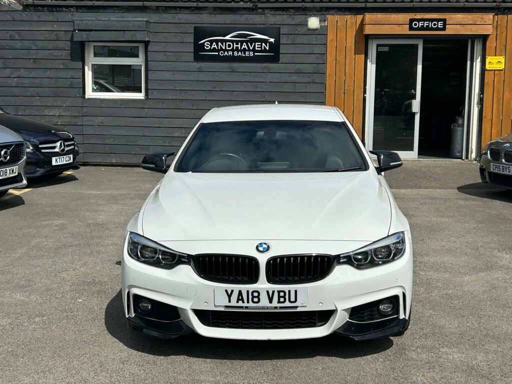 BMW 4 Series Gran Coupe 2L M Sport YA18VBU White #6