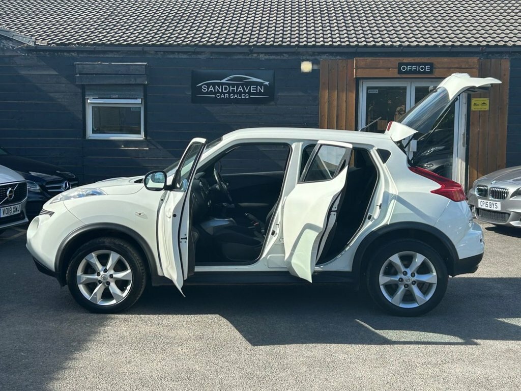 Nissan Juke Shiro White #7
