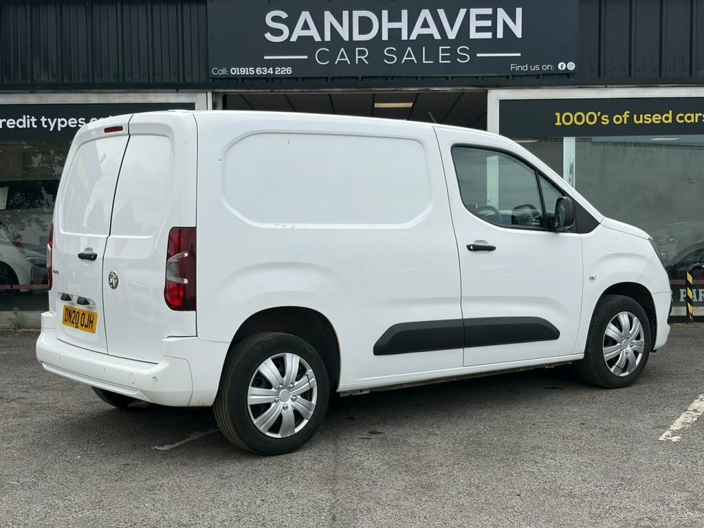 Vauxhall Combo 2300 1.5 Turbo D 100Ps H1 Sportive Van White #11