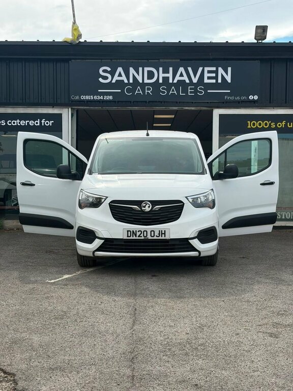 Vauxhall Combo 2300 1.5 Turbo D 100Ps H1 Sportive Van White #17
