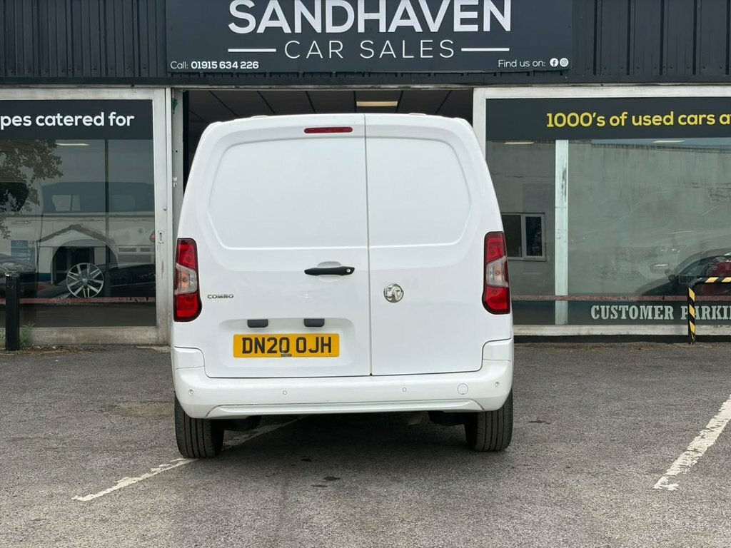 Vauxhall Combo 2300 1.5 Turbo D 100Ps H1 Sportive Van White #10